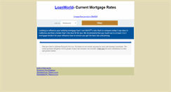 Desktop Screenshot of loanworld.com