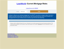 Tablet Screenshot of loanworld.com